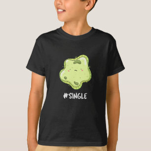 #Single Funny Solo Cell Biology Puff T-Shirt