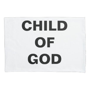 Single "Kind Gottes" Kissenbezug