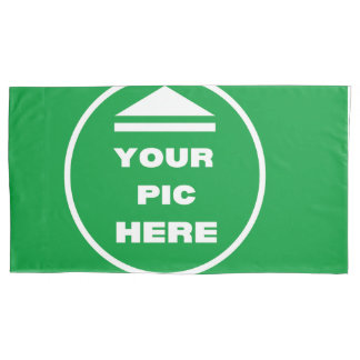 Single King Size Pillowcase - Bild hinzufügen Kissenbezug