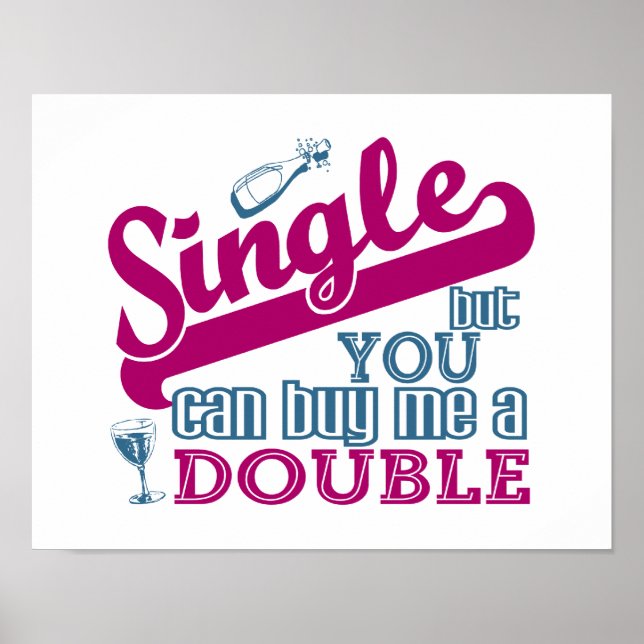 SINGLE-Kundenposter Poster (Vorne)