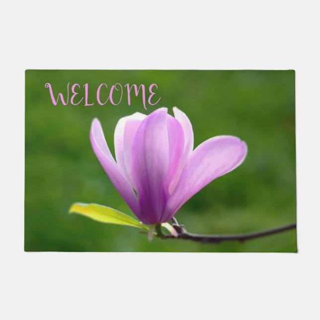 Single Magnolia Doormat Fußmatte (Vorderseite)