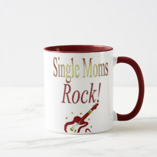 Single-Mama-Felsen! Tasse