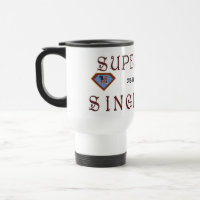 Single Mama Super Hero Tasse