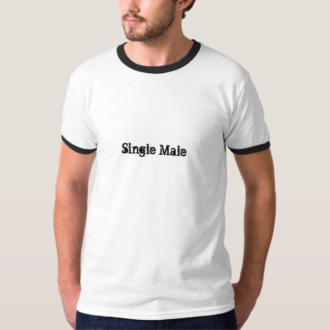 Single-Mann T-Shirt (Vorderseite)