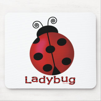 Single-Marienkäfer Mousepad