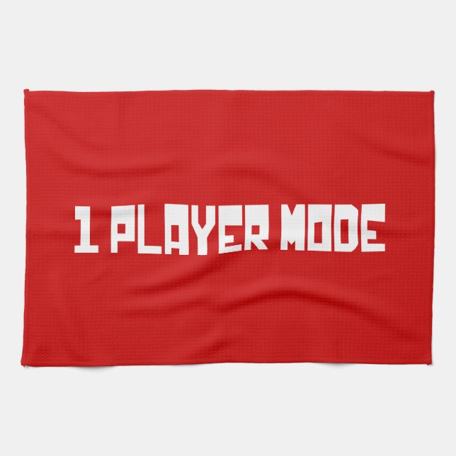 Single/Modus für einen Player Handtuch (Horizontal)