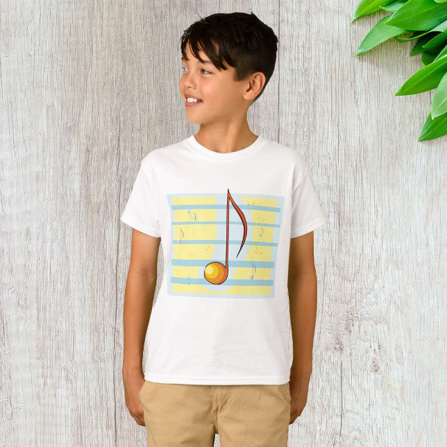 Single Musical Note T-Shirt (Von Creator hochgeladen)