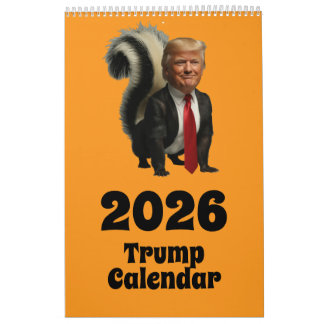 Single Page Trump Calendar Kalender