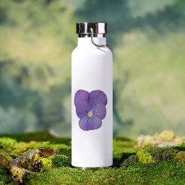 Single Pansy Blütenflasche Trinkflasche