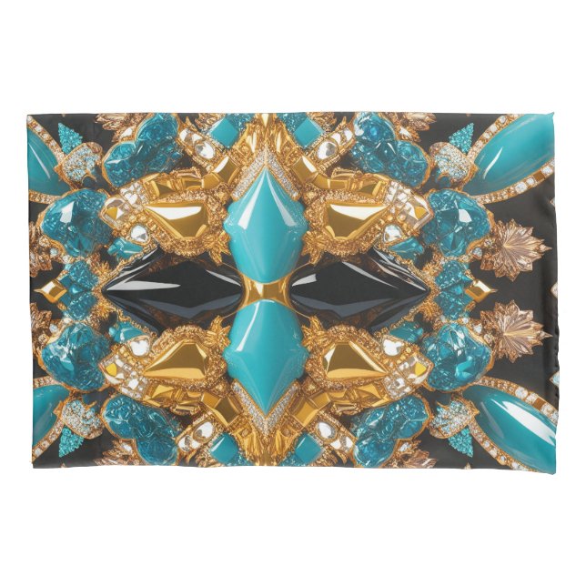 Single Pillowcase mit Bahamas Farben Kissenbezug (Vorderseite)