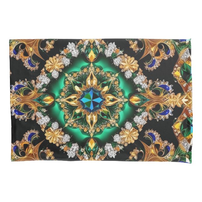 Single Pillowcase mit brasilianischen Farben Kissenbezug (Vorderseite)