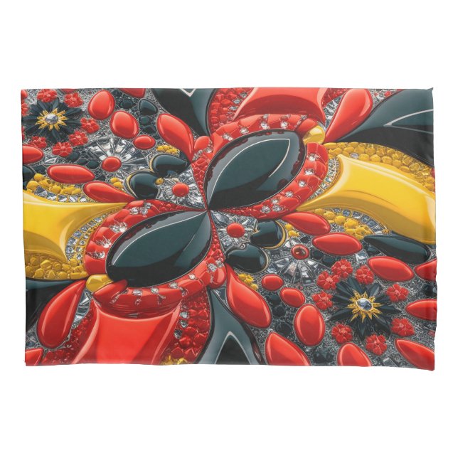 Single Pillowcase mit Deutschland Colors Kissenbezug (Vorderseite)