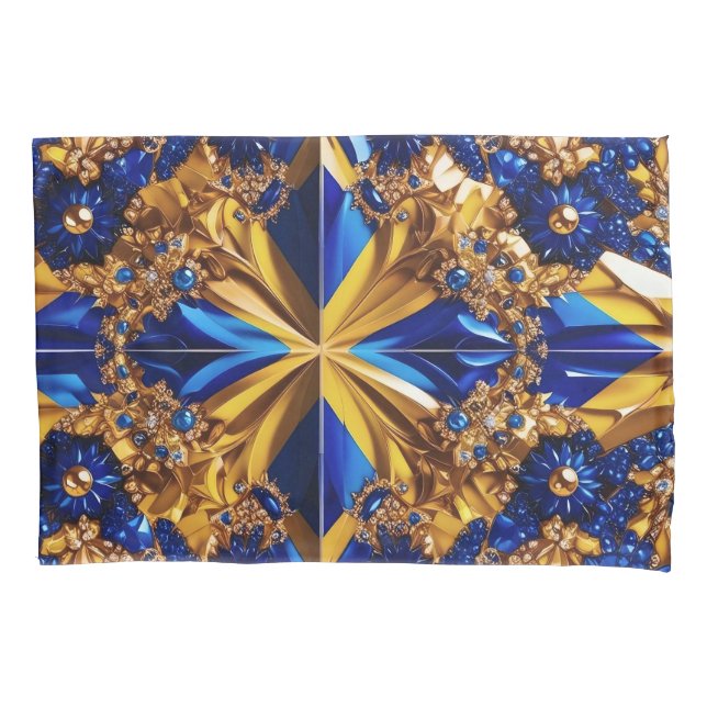 Single Pillowcase mit Schweden Colors Kissenbezug (Vorderseite)