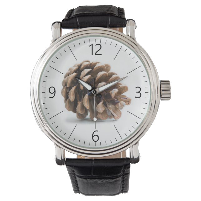 Single pinecon armbanduhr (Vorderseite)