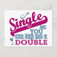 SINGLE-Postkarte