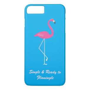 Single & Ready to Flamingle iPhone 7 Plus Fall Case-Mate iPhone Hülle