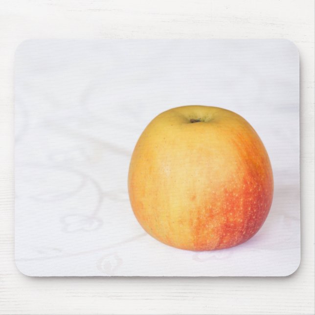 Single reifer Apfel Mousepad (Vorne)