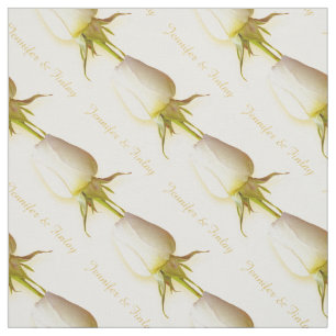 Single Rosa Hochzeit individuelle Name Stoff