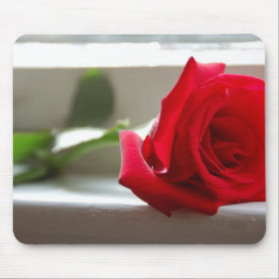 Single-Rose Mousepad