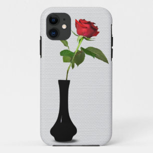 Single Rote Rose Case-Mate iPhone Hülle