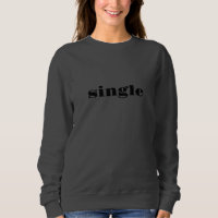 Single Schwarz Moderne Typografie niedlich lustig