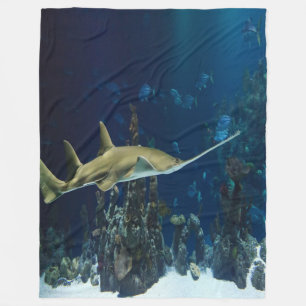 Single Schwertfisch Fleecedecke