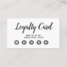 Single Script Loyaltcard Treuekarte