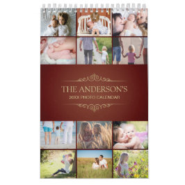 Single-Seite 2025 für Ihr eigenes Foto hinzufügen Kalender