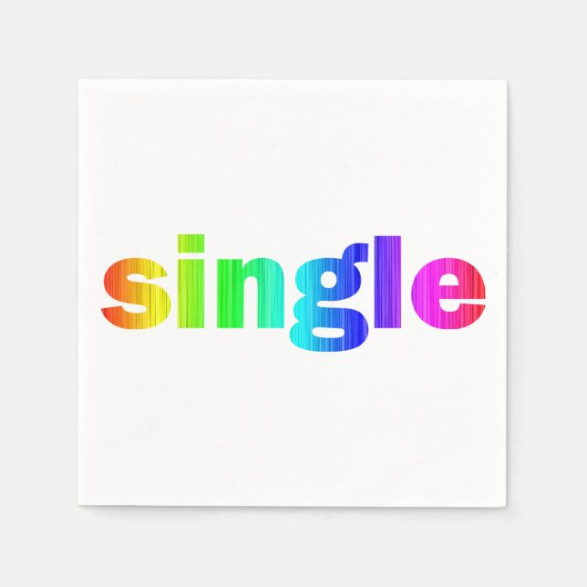 Single Serviette (Vorderseite)