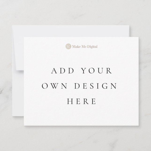 SINGLE SIDE 4,25x5,5inch Einladungs-Card Landschaf Einladung (Vorderseite)