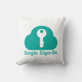 Single Sign-On Cloud Key Security Kissen
