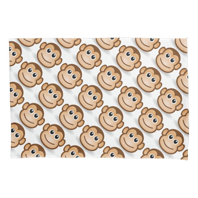 Single Standardgröße Pillowcase/Affen Kissenbezug (Vorderseite)