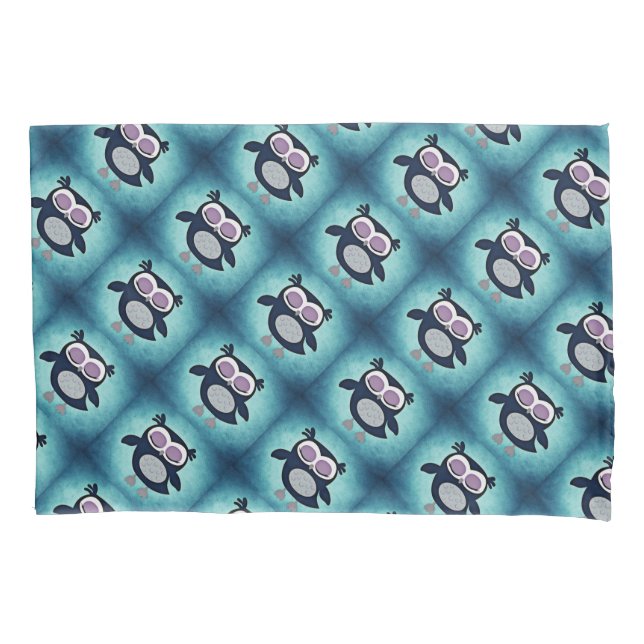 Single Standardgröße Pillowcase/Owl Kissenbezug (Vorderseite)