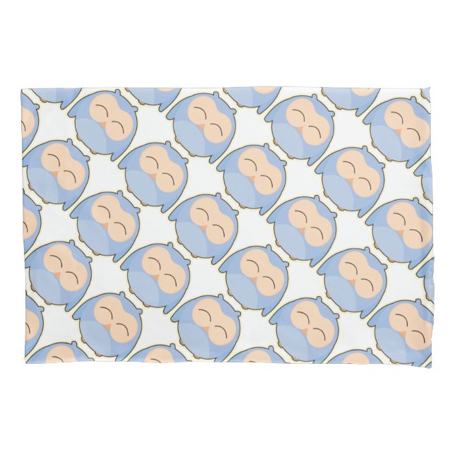 Single Standardgröße Pillowcase/Owl Kissenbezug (Vorderseite)