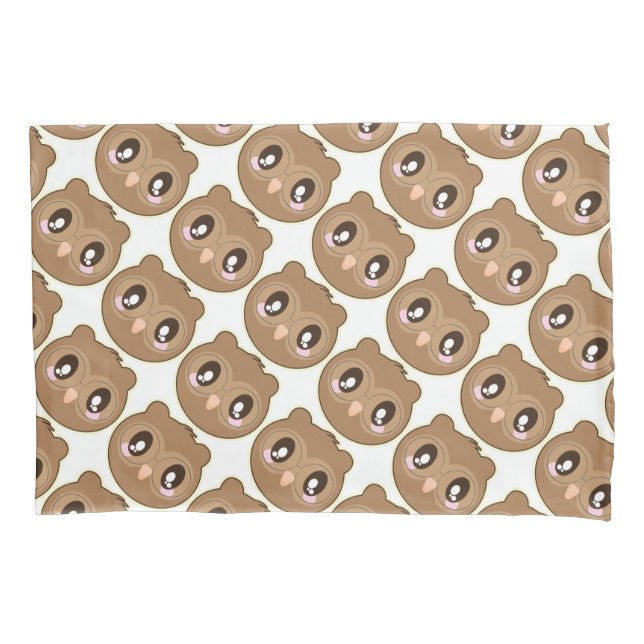 Single Standardgröße Pillowcase/Owl Kissenbezug (Vorderseite)