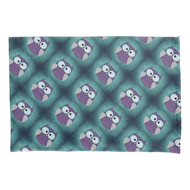 Single Standardgröße Pillowcase/Owl Kissenbezug (Vorderseite)