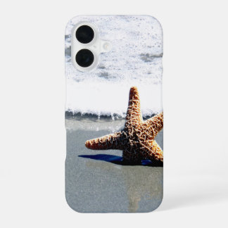 Single Starfish Washed Ashore Jigsaw Puzzle iPhone 16 Hülle