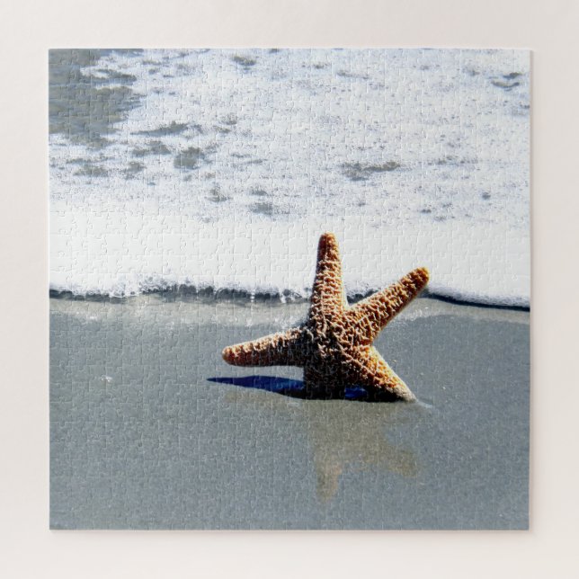 Single Starfish Washed Ashore Puzzle (Vertikal)