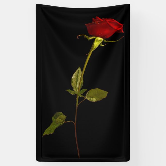 Single Stem Rose Banner (Vertikal)
