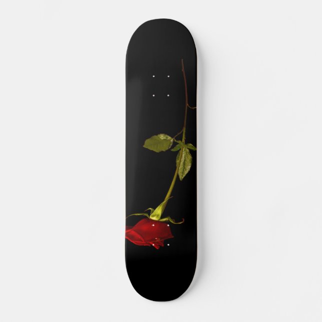 Single Stem Rose Skateboard (Vorderseite)