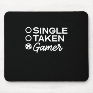 Single Taken Gamer Mousepad