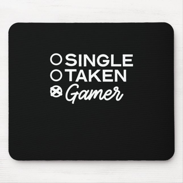 Single Taken Gamer Mousepad (Vorne)