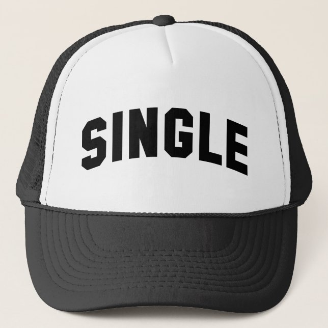Single Truckerkappe (Vorderseite)
