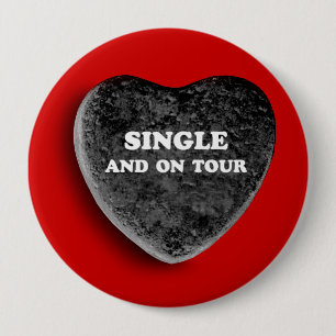 SINGLE UND AUF DER REISE BUTTON
