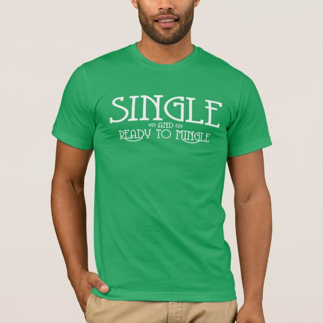 Single und bereiten vor, um T-Shirt zu vermischen (Vorderseite)
