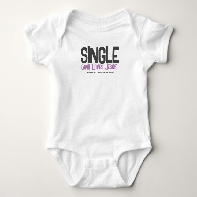 Single (und Lieben Jesus) T-Shirt (Vorderseite)