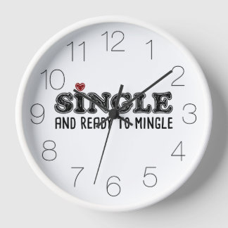 Single und zum Mischen bereit Uhr