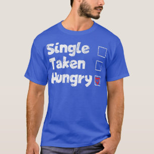 Single Valentinstag Koch Vintag Backen Kochen T-Shirt