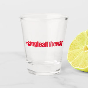 Single-vollständig - lustiges Weihnachtszitat Schnapsglas