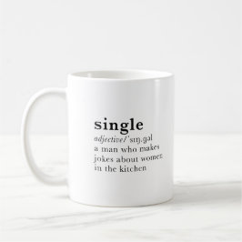 Single - Wörterbuchdefinition Kaffeetasse